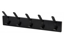 BLACK COAT RACK 5XHOOKS