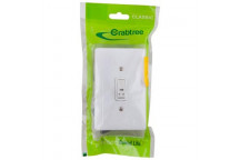 CRABTREE CLASSIC LED DIMMER SWITCH BEL PRESS 50X100W 1L