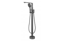 BIJIOU CLEVO GUNMETAL FREESTANDING BATH MIXER