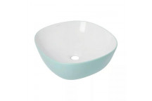 BIJIOU JUNIPER GREEN EVOQUE FREESTANDING BASIN 400X400X150MM