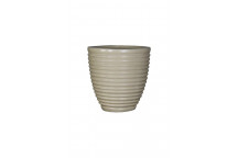 GARDEN SOLUTIONS HONEY MEDIUM FIBRE CEMENT POT 360X330MM
