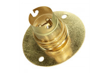 BRASS BC BATTEN LAMPHOLDER 50MM