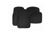 DEEP TROUGH MAT 4PCE SET BLACK