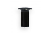 TOP BLACK ADJUSTABLE ROUND LEG 150MMX50MM