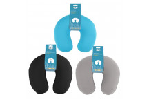 U-SHAPE VARIOUS COLOURS TRAVEL MICROBEAD NECK PILLOW
