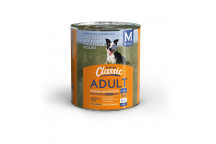 CLASSIC VEGETABLE AND BEEF CANNED DOG FOOD 775G