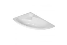 SALINA WHITE CORNER LEFT HAND BATH