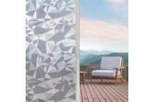 FROSTED GEOMETRIC WINDOW FILM 2000X450