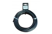 CABLE CABTYRE BLACK 0.75MM 3CORE  10M PRECUT