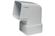 GUTTER SHOE PVC BEND SQUARE MARLEY.