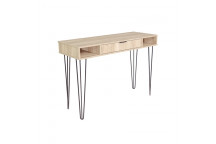 LIMA MELAMINE KARLSTADOAK 1DRAWER WORKSTATION 860X1200X450MM