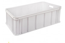 WHITE LARGE MEAT TRAY 820MMX460MMX276MM 90L