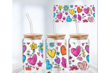 LOVE YOU WRAP VINYL CRAFT UV DTF STICKER