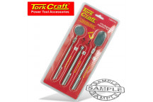 TORK CRAFT MAGNET INSPECTION TOOL SET 3 PIECE