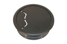 RUWAG BLACK PLASTIC CABLE OUTLET