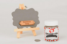 GRANNY B CHALKED PAINT HURRICANE GREY 125ML