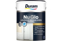 DURAM NUGLO SATIN BLACK POLYURETHANE ENAMEL PAINT 1L
