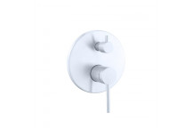 BIJIOU CHROME EVON CONCEALED BATH/SHOWER MIXER WITH DIVERTER