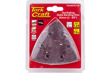 TORK CRAFT OSCILLATING SANDPAPER 93MM 10PIECE 120G