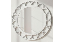 TAYLOR 3 WHITE LAZER MIRROR 720X720MM