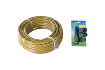 LASHER GARDEN HOSE WITH FITTINGS 12MMX20M