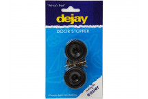 DOOR  STOPPER PLASTIC BLACK 2PP A676
