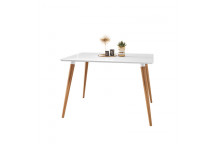 VENEZA WHITE DINING TABLE 1.2M