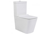 WHITE LE RUBIS CLOSE COUPLE TOILET SUITE