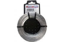 NTEK GALVANISED STRANDED ELECTRIC FENCE WIRE 1.2MM 100M