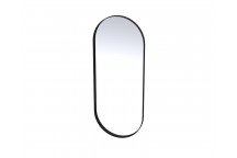 ORO CAPSULE BLACK FRAMED MIRROR