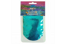 ATLAS RESIN MICA AND GLITTER TEAL POWDERS 40G