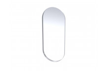 ORO CAPSULE WHITE FRAMED MIRROR