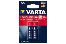 VARTA MAX POWER LONGLIFE BATTERY AA 2PACK