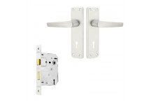 LOCKSET 2 LEVER SIRIUS  BLA582-A1-52CH ALUMINIUM NATURAL  BBL