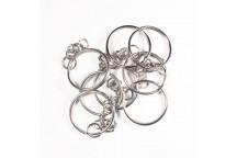SPLIT RING WITH CHAIN 12PIECE