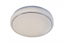 EUROLUX CEILING LIGHT LED ROUND SILVER RING 325MM