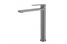 BIJIOU CLEVO GUNMETAL LONG BASIN MIXER