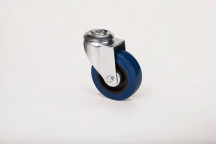 CASTOR SWIVEL BOLT HOLE 22 SERIES 100MM