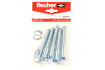 FISCHER COACH SCREW 5PIECE