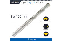 ALPEN MASONRY DRILL BIT LONG LIFE 6 X 400MM