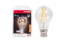 EUROLUX LED BULB FILAMENT A60 B22 8W 3000K