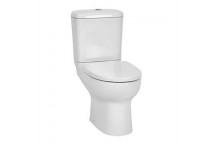 WHITE IQWA TOILET SUITE WITH NORMAL SEAT AND COVER