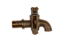 LOCKUP BRASS TANK TAP 20MM