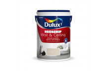 DULUX ROCKGRIP VANILLA TWIST PVA WALL AND CEILING PAINT 5L