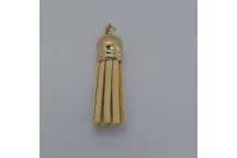 CRAFT DARK BEIGE TASSEL WITH GOLD CAP