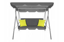 SEAGULL OUTDOOR SWINGING 3-SEATER CHAIR WITH CANOPY