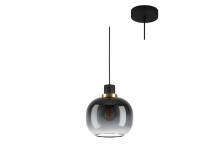 EUROLUX OILELLA BLACK PENDANT LIGHT