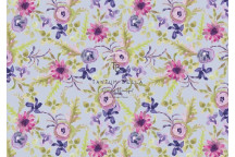SPRING FLOWERS DECOUPAGE A4