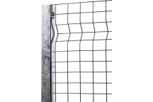 HOT DIP GALVANIZED POWDER COATED GREY DEFENCE FENCE PANEL 2.9MX2.2M