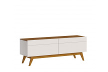 OFF WHITE / FREIJO 50INCH TV 3 DRAWERS CLASSIC TV STAND 1.4M
